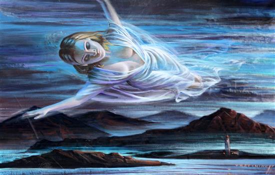 Vladimir Tretchikoff (1913-2006) The Dream 32 x 48in.